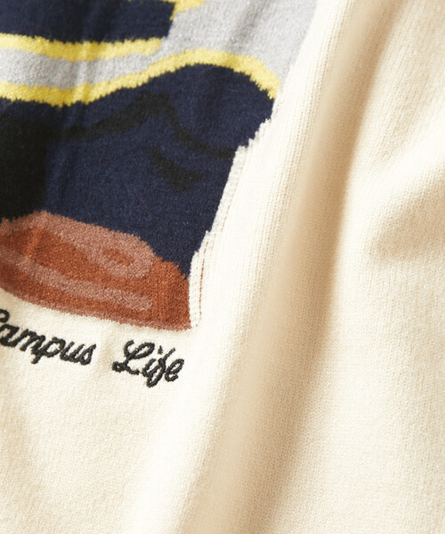 FREAK'S STORE(フリークスストア)の「tombonia/トムボニア tombonia プレッピームック ニット(ニット/セーター・メンズ・グレー/オフホワイト/ブラック・SMALL/MEDIUM/LARGE)」の8枚目の写真