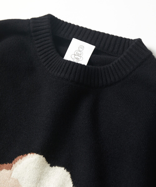 FREAK'S STORE(フリークスストア)の「tombonia/トムボニア tombonia プレッピームック ニット(ニット/セーター・メンズ・グレー/オフホワイト/ブラック・SMALL/MEDIUM/LARGE)」の13枚目の写真