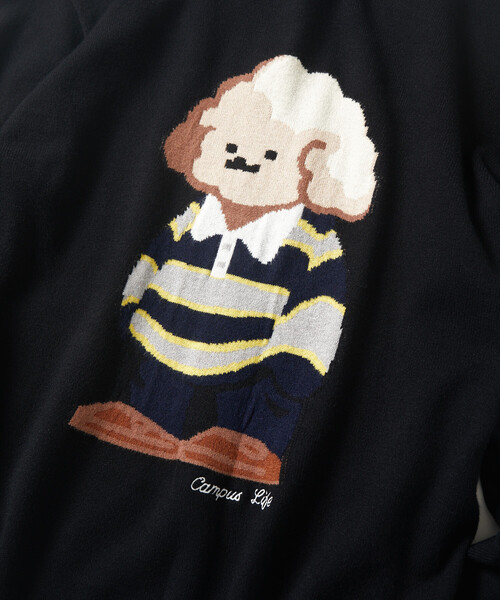 FREAK'S STORE(フリークスストア)の「tombonia/トムボニア tombonia プレッピームック ニット(ニット/セーター・メンズ・グレー/オフホワイト/ブラック・SMALL/MEDIUM/LARGE)」の14枚目の写真