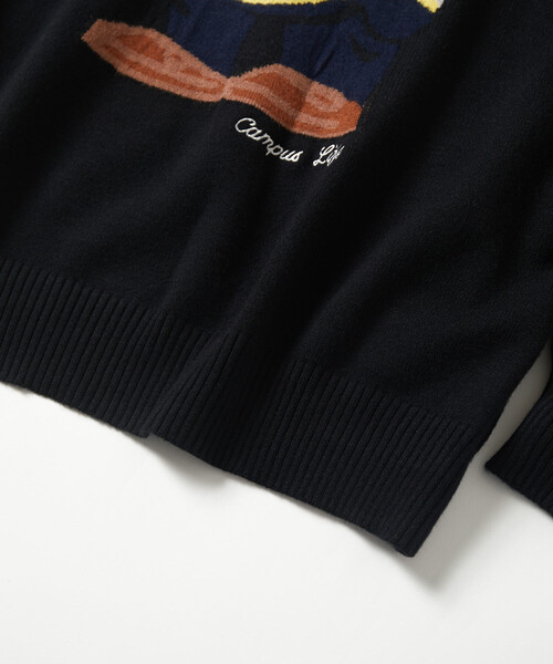 FREAK'S STORE(フリークスストア)の「tombonia/トムボニア tombonia プレッピームック ニット(ニット/セーター・メンズ・グレー/オフホワイト/ブラック・SMALL/MEDIUM/LARGE)」の16枚目の写真