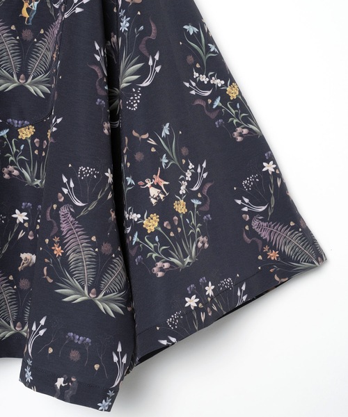 bedsidedrama（ベットサイドドラマ）の「Dance In The Garden Cape Shirt（シャツ/ブラウス・レディース・ナチュラル/ブラック・1/2）」の17枚目の写真