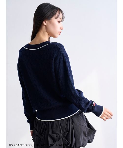 HELLO KITTY】ケーブルプルオーバー（ニット/セーター）｜SNIDEL