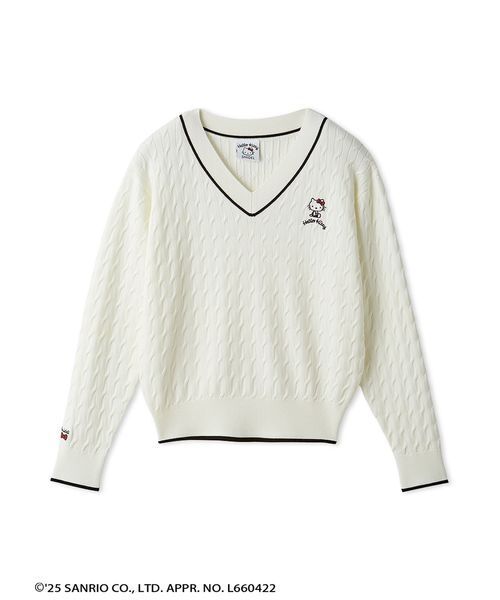 HELLO KITTY】ケーブルプルオーバー（ニット/セーター）｜SNIDEL