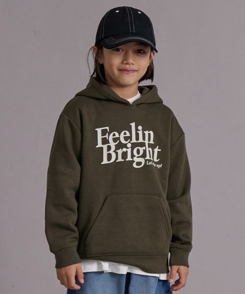 PAIRMANON STREET（ペアマノンストリート）の「裏起毛 アソートプリント スウェット パーカー【PAIRMANON STREET】（パーカー・キッズ・ピンク/ブラック/カーキ/アイボリー/グレー系その他/ブラック系その他/グレー/グレー系その他3/グレー系その他2・120/110/150/140/130/100/160/90）」の8枚目の写真