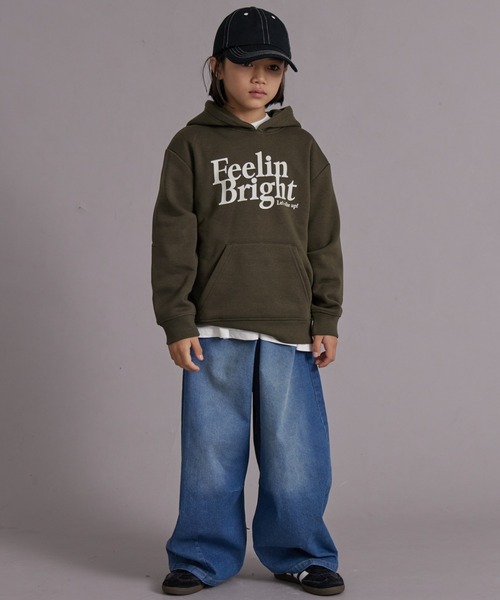 PAIRMANON STREET（ペアマノンストリート）の「裏起毛 アソートプリント スウェット パーカー【PAIRMANON STREET】（パーカー・キッズ・ピンク/ブラック/カーキ/アイボリー/グレー系その他/ブラック系その他/グレー/グレー系その他3/グレー系その他2・120/110/150/140/130/100/160/90）」の12枚目の写真