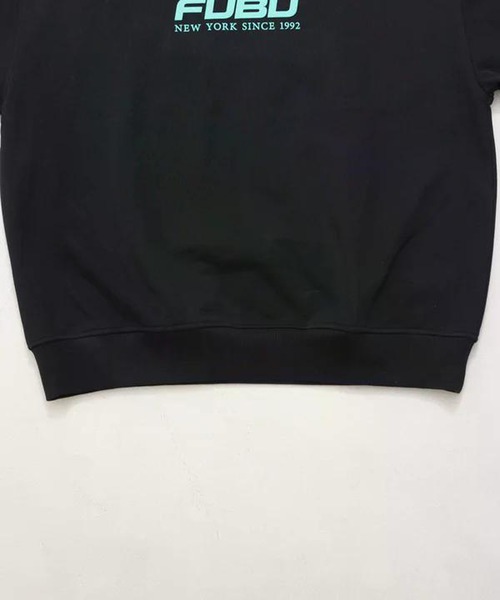 FUBU( フブ)の「FUBU-OG Logo Crew Sweat(スウェット・メンズ・ホワイト/ブラック/ターコイズブルー・L/M)」の10枚目の写真