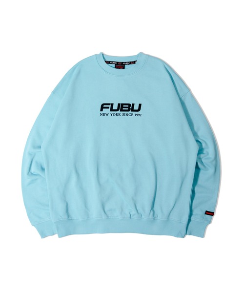 FUBU( フブ)の「FUBU-OG Logo Crew Sweat(スウェット・メンズ・ホワイト/ブラック/ターコイズブルー・L/M)」の16枚目の写真