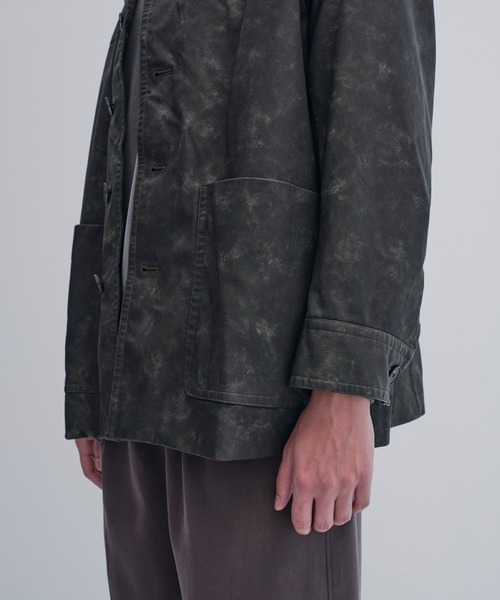 CITY TOKYO（シティトウキョウ）の「【CITY TOKYO/シティートーキョー】ｳﾞｨﾝﾃｰｼﾞﾚｻﾞｰ ﾗﾝﾁｺｰﾄ（ブルゾン・メンズ・ブラック/ブラウン・1/2）」の10枚目の写真