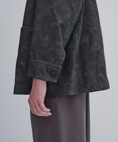 CITY TOKYO（シティトウキョウ）の「【CITY TOKYO/シティートーキョー】ｳﾞｨﾝﾃｰｼﾞﾚｻﾞｰ ﾗﾝﾁｺｰﾄ（ブルゾン・メンズ・ブラック/ブラウン・1/2）」の11枚目の写真