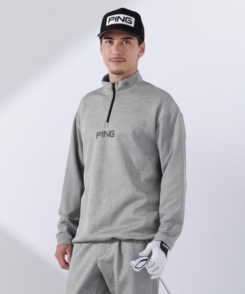 セール】【PING APPAREL】PINGキルトジャガード/全方向ストレッチ