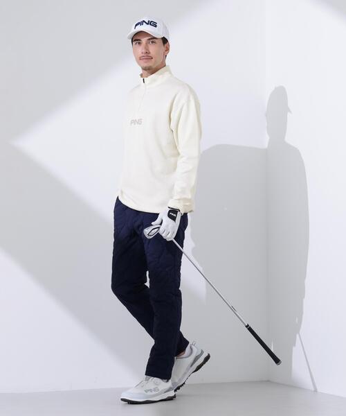 セール】【PING APPAREL】PINGキルトジャガード/全方向ストレッチ