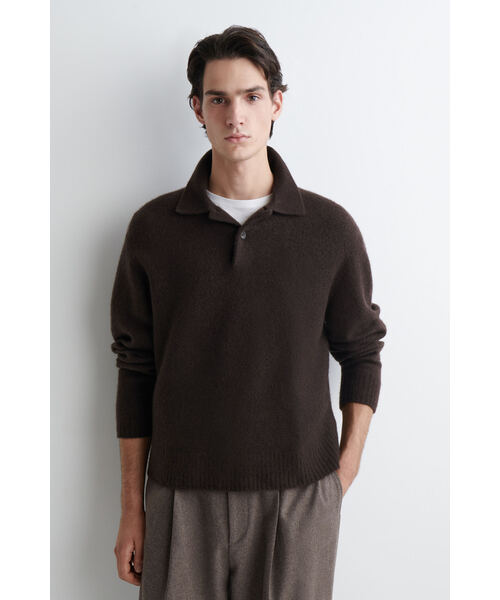 ブラッシュドウールポロシャツ（ポロシャツ）｜COS（コス）の