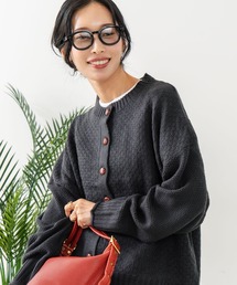 fort point | 【C-FORTPOINT/フォートポイント】ポップコーン編みニットカーディガン(カーディガン/ボレロ)