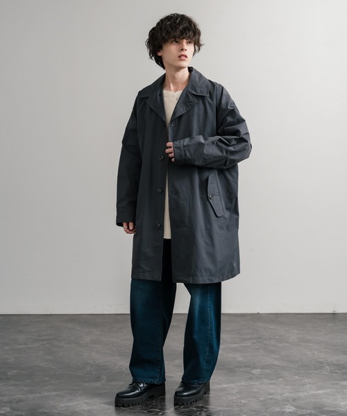 Audience オーディエンス 綿ナイロン高密度ポプリン M-51ロング丈