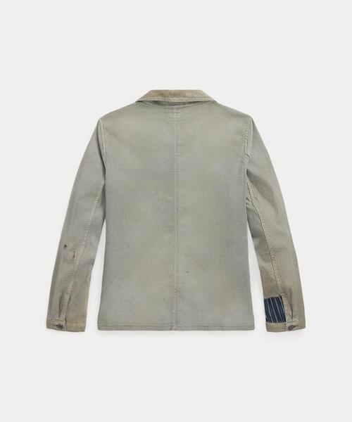 RRL(ダブル アール エル)の「リペアード ジャスペ ワーク ジャケット(カバーオール・レディース・ブルー・1/2/3/4)」の6枚目の写真