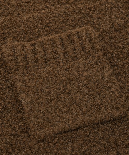 FRIZMWORKS(フリズムワークス)の「ALPACA BOUCLE KNIT _ BROWN(ニット/セーター・メンズ・その他・SMALL/MEDIUM/X-LARGE)」の5枚目の写真