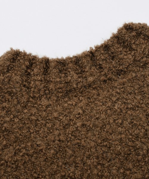 FRIZMWORKS(フリズムワークス)の「ALPACA BOUCLE KNIT _ BROWN(ニット/セーター・メンズ・その他・SMALL/MEDIUM/X-LARGE)」の7枚目の写真