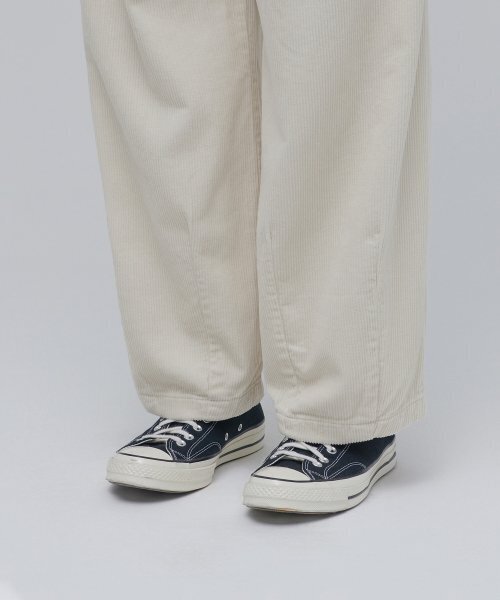 MUSINSA STANDARD（ムシンサスタンダード）の「コーデュロイワイドバルーンパンツ[クリーム]（その他パンツ・メンズ・その他・38/36/34/32/30/31/28/29/33）」の7枚目の写真