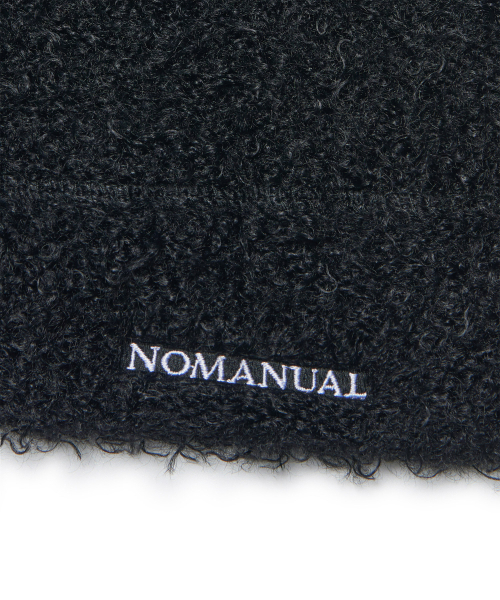NOMANUAL(NOMANUAL)の「NEST HAIRY BEANIE - BLACK(ニットキャップ/ビーニー・レディース・その他・FREE)」の6枚目の写真