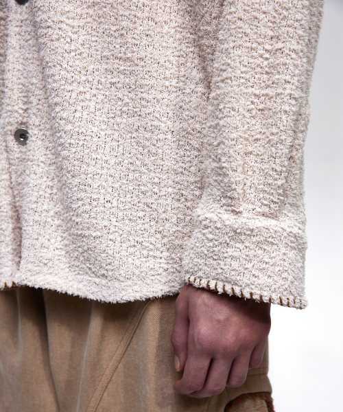 RSSC(アールエスエスシー)の「STITCHED TERRY SHIRT - IVORY(シャツ/ブラウス・レディース・その他・1/2)」の5枚目の写真