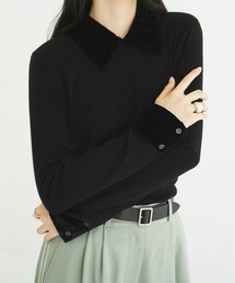 セール】LOW GAUGE BODYSUIT KNIT TOPS（ニット/セーター）｜CLANE