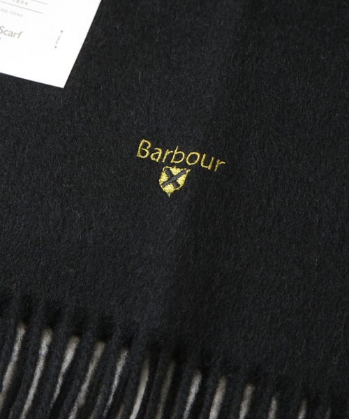 Barbour（バブアー）の「Barbour/BARBOUR PLAIN LAMBSWOOL SCARF（マフラー・メンズ・ブラック/ベージュ/グリーン/チャコール・FREE）」の6枚目の写真