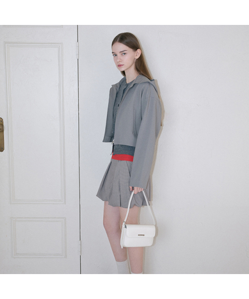 LAP（ラップ）の「SLIM BAGUETTE BAG AR7AB222（ショルダーバッグ・レディース・ブラック/アイボリー・FREE）」の13枚目の写真