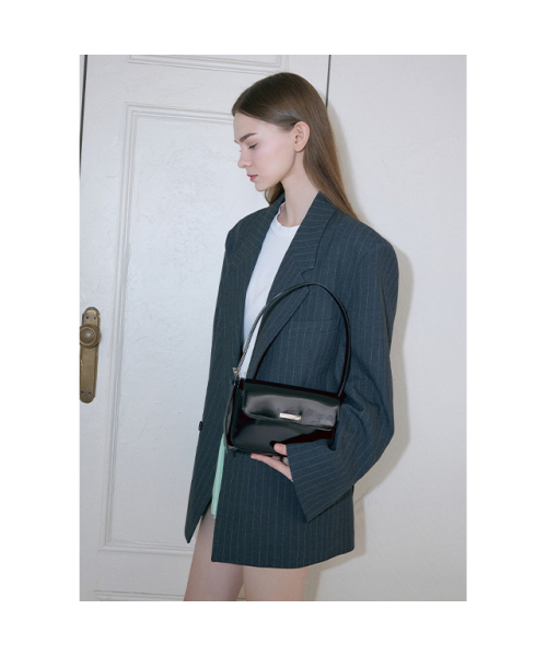 LAP（ラップ）の「SLIM BAGUETTE BAG AR7AB222（ショルダーバッグ・レディース・ブラック/アイボリー・FREE）」の11枚目の写真