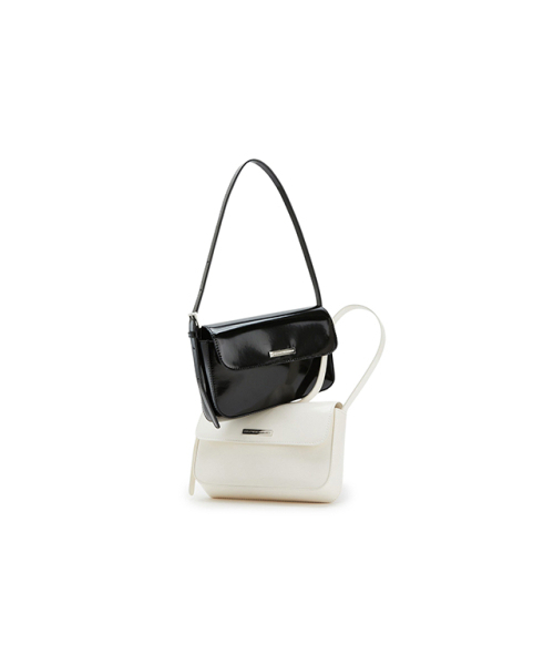 LAP（ラップ）の「SLIM BAGUETTE BAG AR7AB222（ショルダーバッグ・レディース・ブラック/アイボリー・FREE）」の9枚目の写真