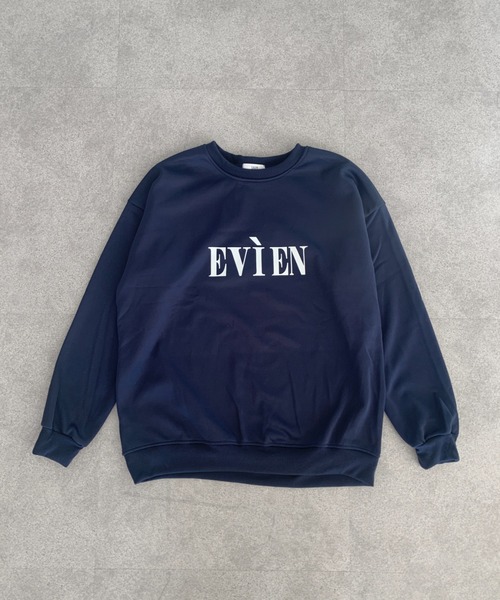 SHEPP(シープ)の「フロント刺繍ロゴルーズシルエットプルオーバー(スウェット・レディース・グレー/ホワイト/ネイビー・M/L)」の4枚目の写真