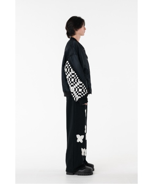 DISCOVERED（ディスカバード）の「CROCHET SLEEVE MA-1（MA-1・メンズ・ブラック系その他/ブラック/カーキ・SMALL/LARGE）」の9枚目の写真