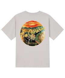 KTC0070 ムンク 半袖Tシャツ - ベージュ