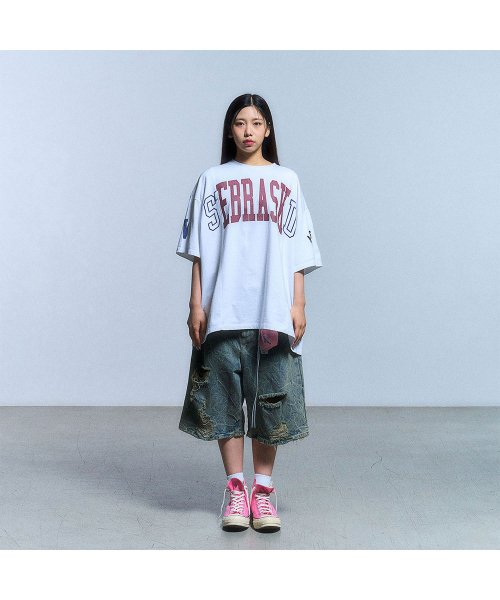 SCHISM INDUCING(スキズムインデューシング)の「FAKE REWORKED T SHIRT_WHITE(Tシャツ/カットソー・レディース・その他・LARGE/MEDIUM/SMALL)」の16枚目の写真