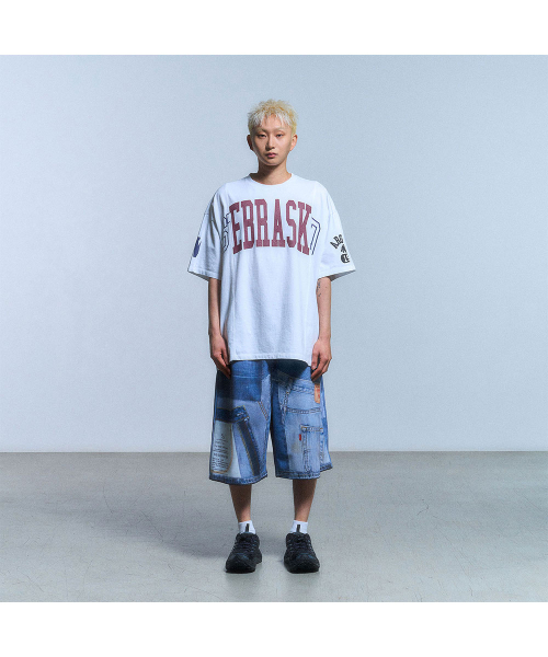 SCHISM INDUCING(スキズムインデューシング)の「FAKE REWORKED T SHIRT_WHITE(Tシャツ/カットソー・レディース・その他・LARGE/MEDIUM/SMALL)」の9枚目の写真
