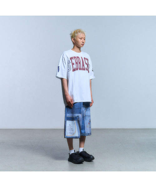 SCHISM INDUCING(スキズムインデューシング)の「FAKE REWORKED T SHIRT_WHITE(Tシャツ/カットソー・レディース・その他・LARGE/MEDIUM/SMALL)」の8枚目の写真