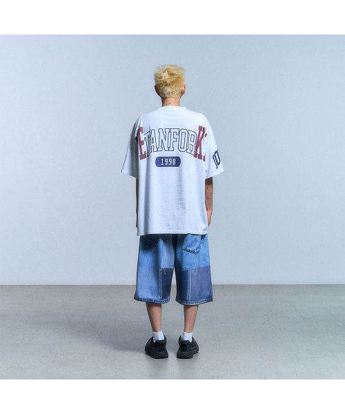 SCHISM INDUCING(スキズムインデューシング)の「FAKE REWORKED T SHIRT_WHITE(Tシャツ/カットソー・レディース・その他・LARGE/MEDIUM/SMALL)」の6枚目の写真