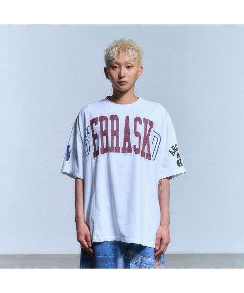 SCHISM INDUCING(スキズムインデューシング)の「FAKE REWORKED T SHIRT_WHITE(Tシャツ/カットソー・レディース・その他・LARGE/MEDIUM/SMALL)」の5枚目の写真