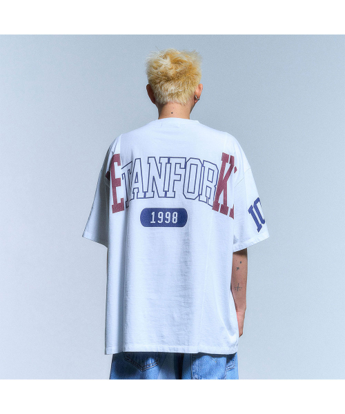 SCHISM INDUCING(スキズムインデューシング)の「FAKE REWORKED T SHIRT_WHITE(Tシャツ/カットソー・レディース・その他・LARGE/MEDIUM/SMALL)」の4枚目の写真