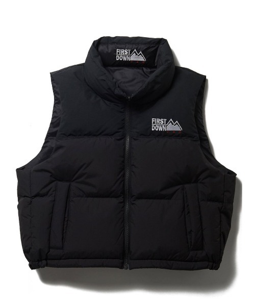 FIRST DOWN（ファーストダウン）の「【ファーストダウン 撥水防風】FIRSTDOWN USA ダウンベスト（ダウンベスト・メンズ・ブラック/ホワイト/ベージュ/パープル・LARGE/MEDIUM/X-LARGE）」の19枚目の写真