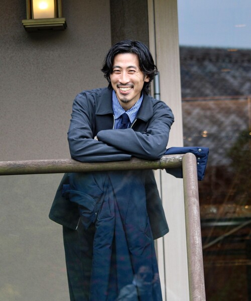 GLOSTER（グロスター）の「【セットアップ対応】ウールライクジップジャケット（ブルゾン・メンズ・ブラウン/ブラック/チャコールグレー・S/M/L）」の22枚目の写真