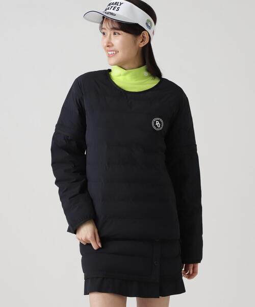 PEARLY GATES】NyストレッチBIGリップストップ中綿2WAYスニード