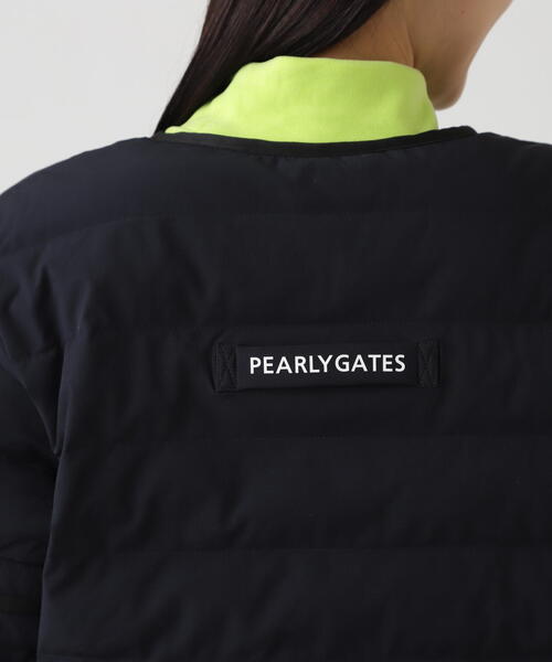 PEARLY GATES】NyストレッチBIGリップストップ中綿2WAYスニード