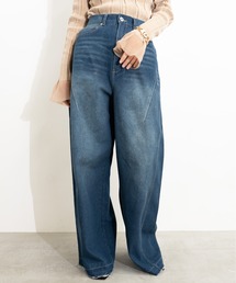 Wide denim
