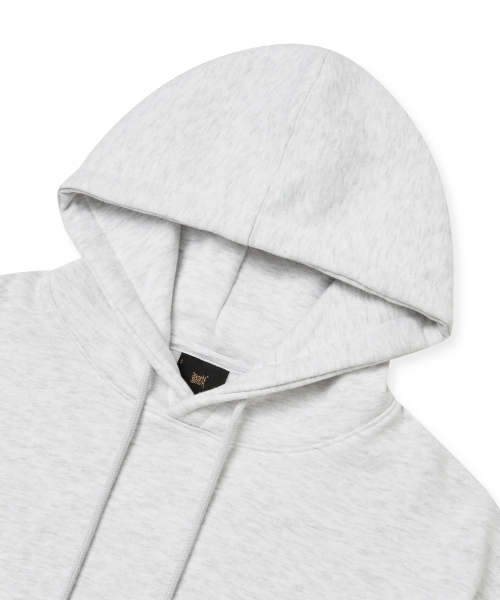 BROWNBREATH（ブラウンブレス）の「W TAG CROP HOODIE - ASH（パーカー・レディース・その他・SMALL/MEDIUM）」の3枚目の写真