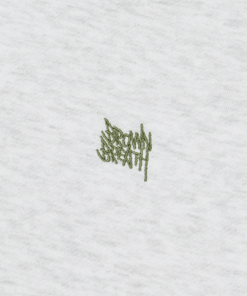 BROWNBREATH（ブラウンブレス）の「W TAG CROP HOODIE - ASH（パーカー・レディース・その他・SMALL/MEDIUM）」の4枚目の写真