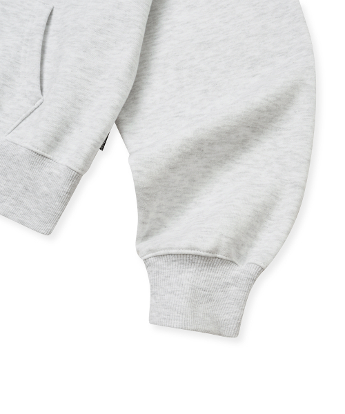 BROWNBREATH（ブラウンブレス）の「W TAG CROP HOODIE - ASH（パーカー・レディース・その他・SMALL/MEDIUM）」の5枚目の写真