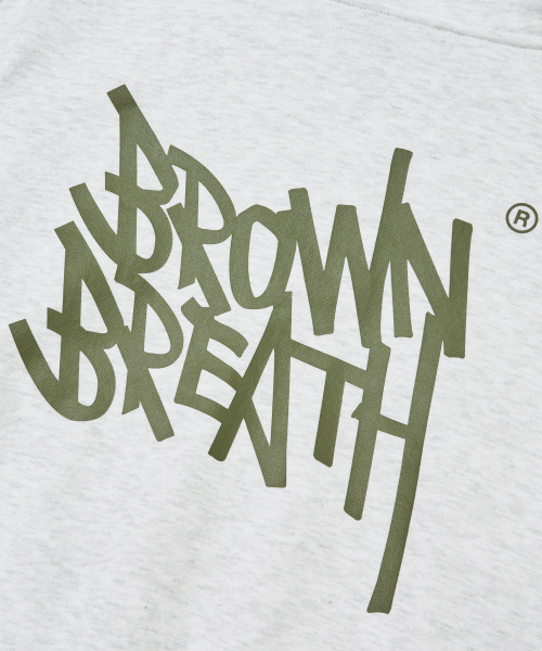 BROWNBREATH（ブラウンブレス）の「W TAG CROP HOODIE - ASH（パーカー・レディース・その他・SMALL/MEDIUM）」の8枚目の写真