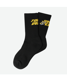 WEIRDWORLD（ウィアード ワールド）の「TODAY WAS JONNA WEIRD ソックス ブラック（ソックス/靴下）」