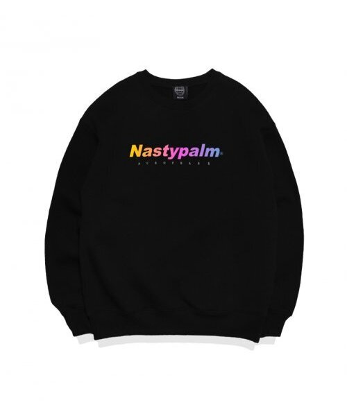 NP STUDIO(エヌピースタジオ)の「ゴージャスロゴスウェットシャツブラック(スウェット・レディース・その他・LARGE/MEDIUM)」の2枚目の写真