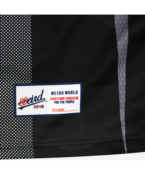 WEIRDWORLD（ウィアード ワールド）の「スタジアムサッカーシャツロングスリーブブラック（Tシャツ/カットソー・レディース・ブラック・X-LARGE/MEDIUM/LARGE）」の7枚目の写真